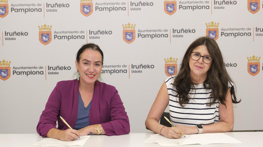 El Ayuntamiento de Pamplona y la UPNA renuevan su colaboración para dinamizar las Redes de Mayores