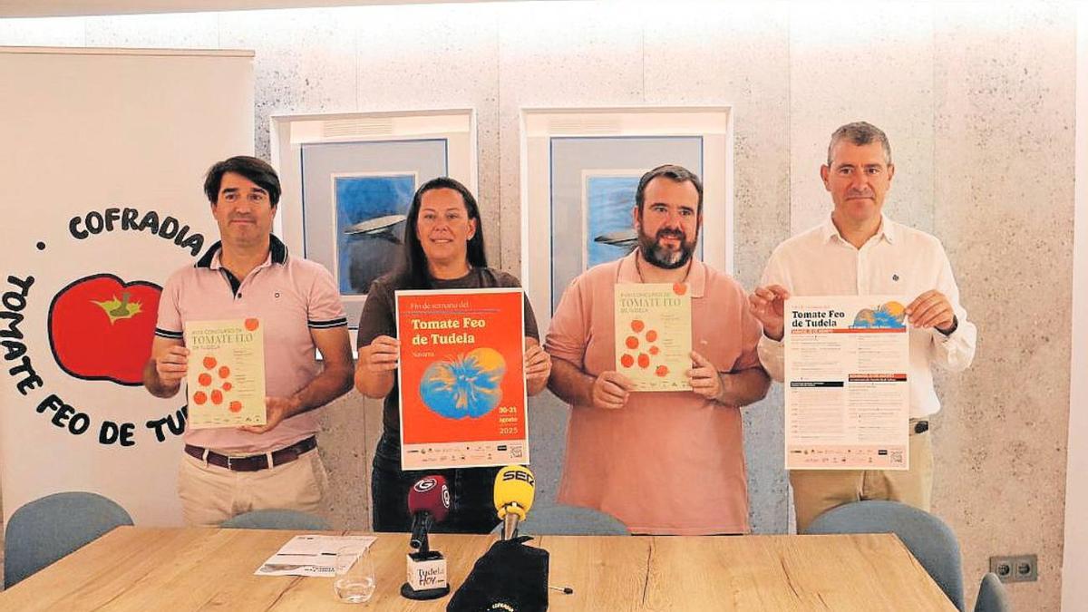 Presentación del tomate feo de Tudela