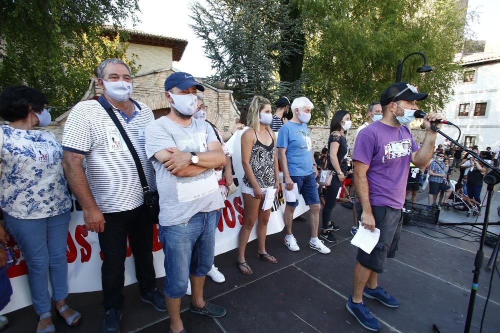 Manifestación por el cierre de Siemens Gamesa Aoiz