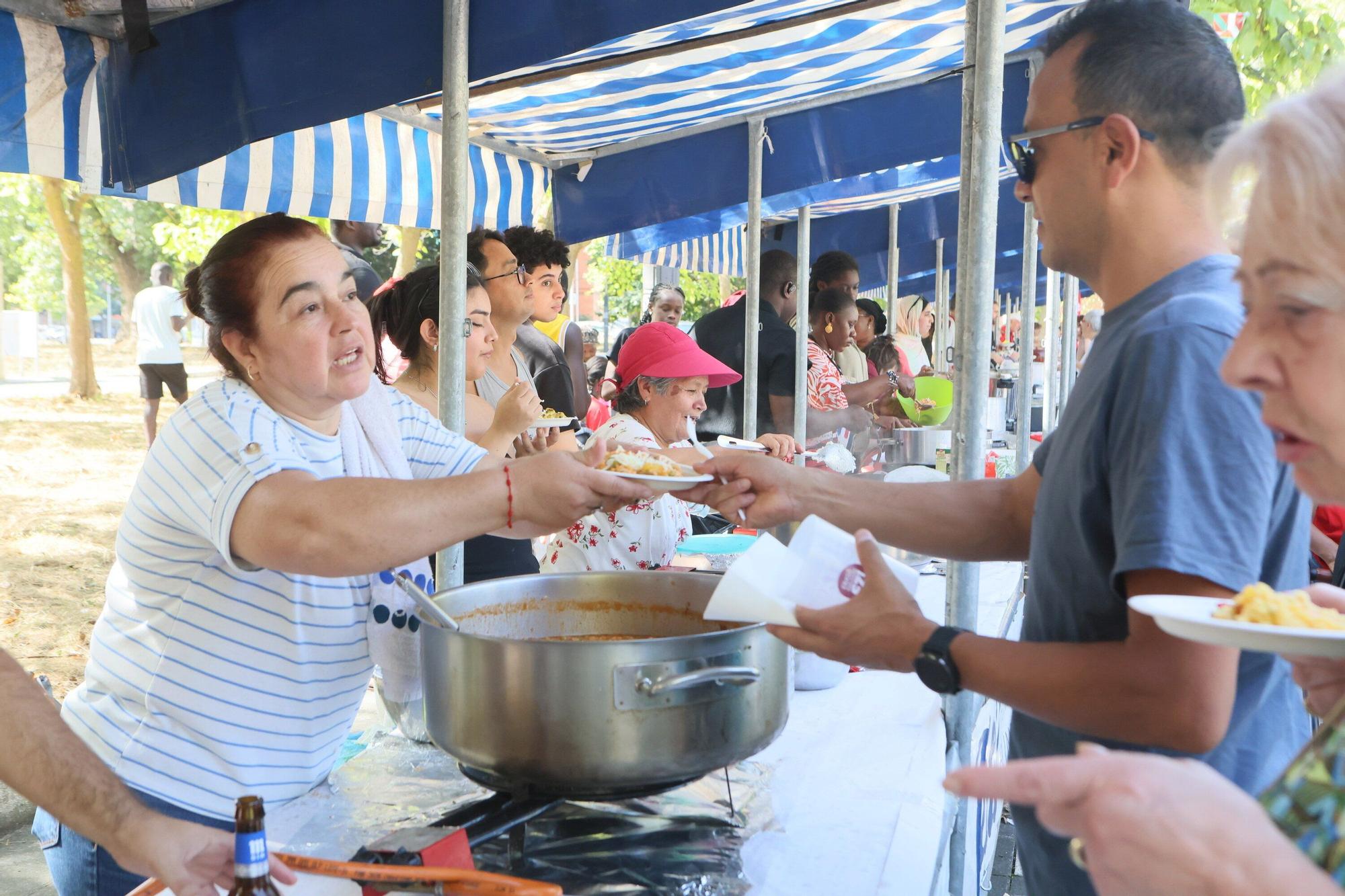 En imágenes: Sabor y ritmo en fiestas de Zaramaga