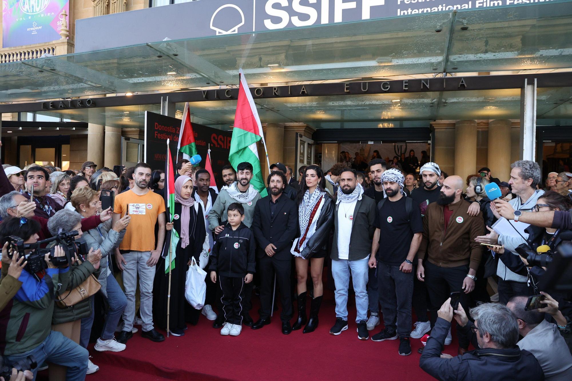 La voz de Hind Rajab | Fotos de la marcha en apoyo a Palestina en Donostia - San Sebastián