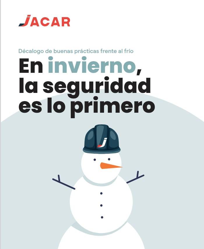 Campaña 25/26 de Jacar sobre la prevención frente a las bajas temperaturas.