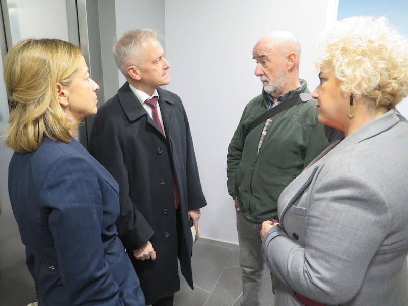 Inauguración de las nuevas instalaciones de Aspace en Urretxu