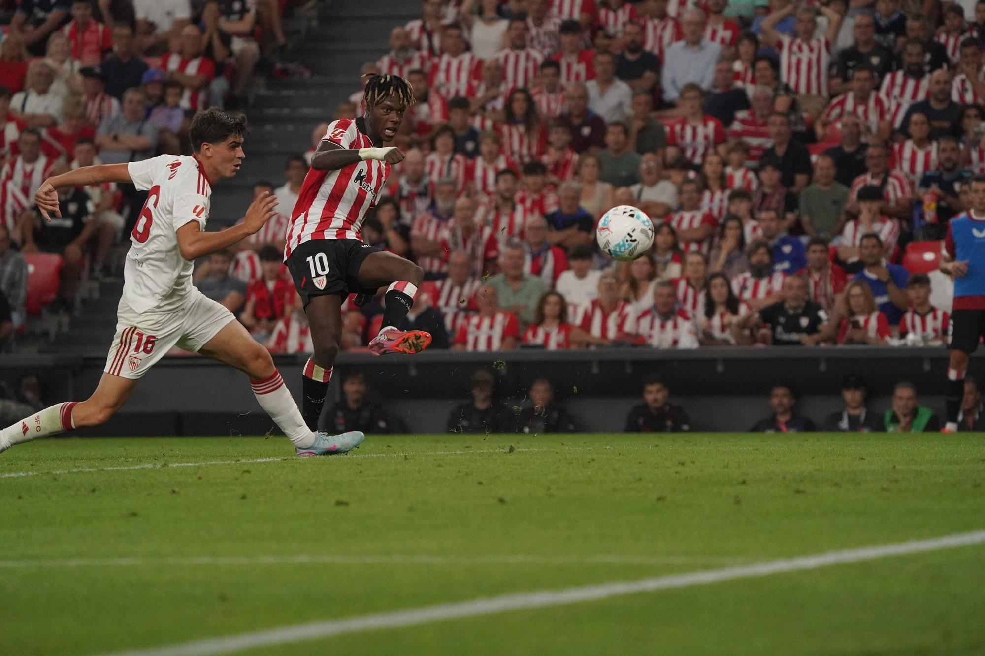 El Athletic-Sevilla, en imágenes