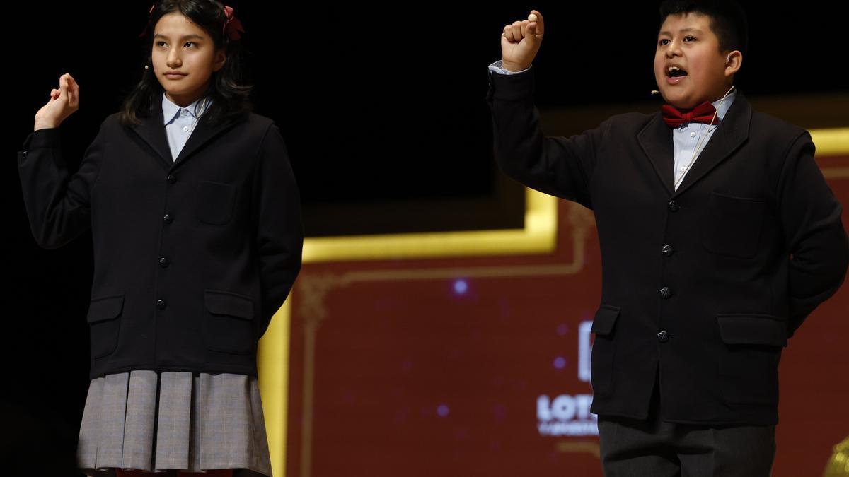 "Mil millones para Palestina", la reivindicación que ha irrumpido en el Sorteo de Lotería de Navidad