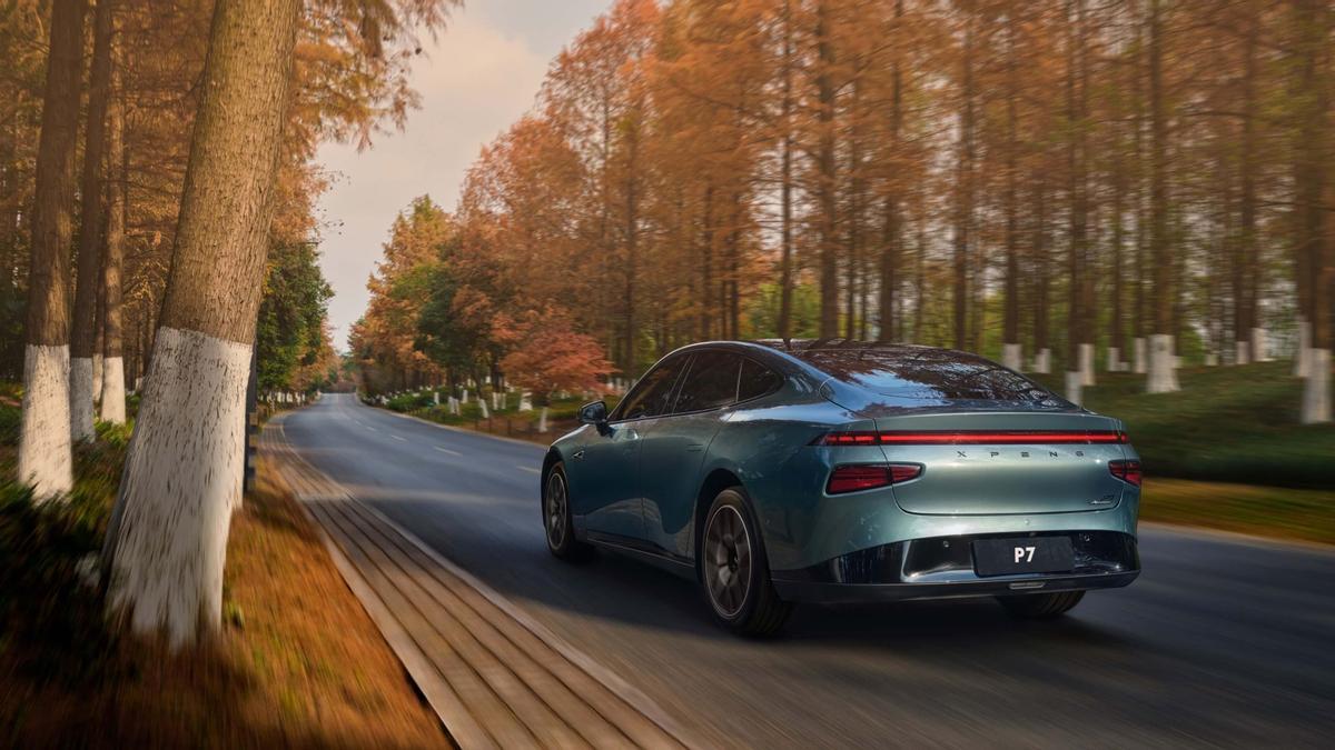 Un coche eléctrico.