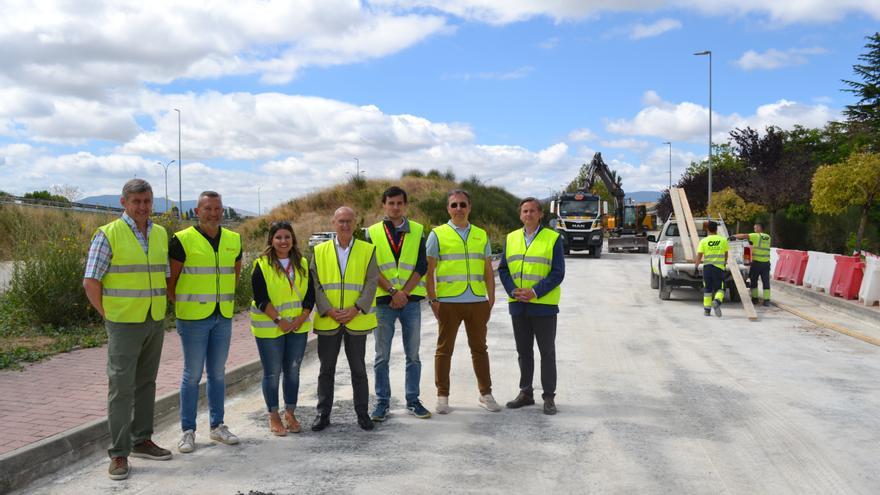 Obras Públicas comienza la renovación del pavimento de la travesía de Olaz con una inversión de 350.000 euros