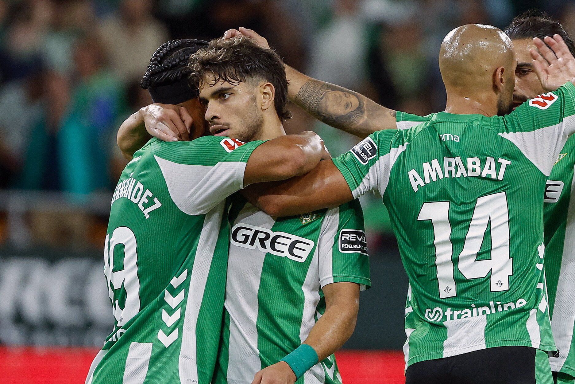 Fotos del partido entre Betis y Osasuna