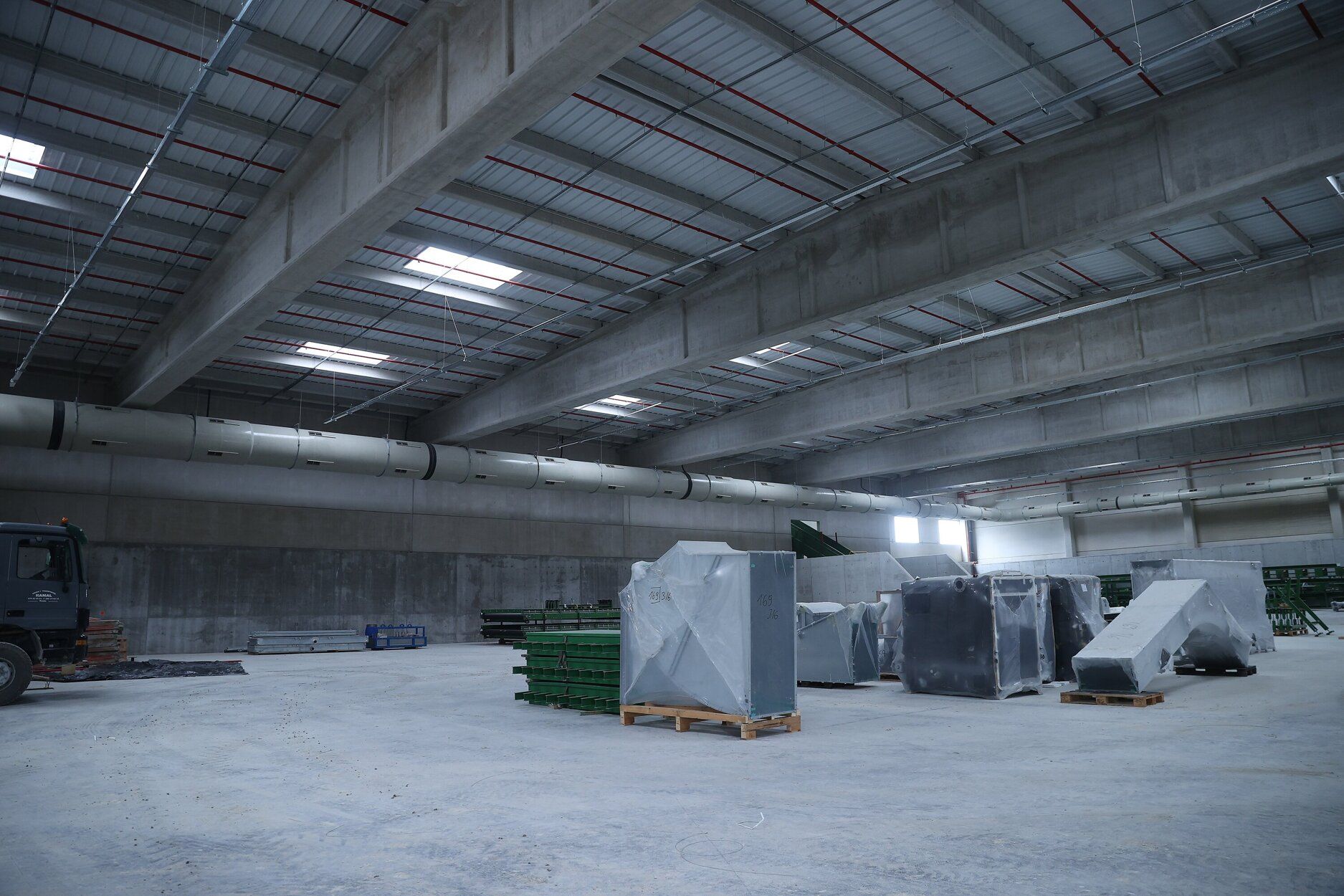 Fotos del futuro Centro Ambiental de la Comarca de Pamplona