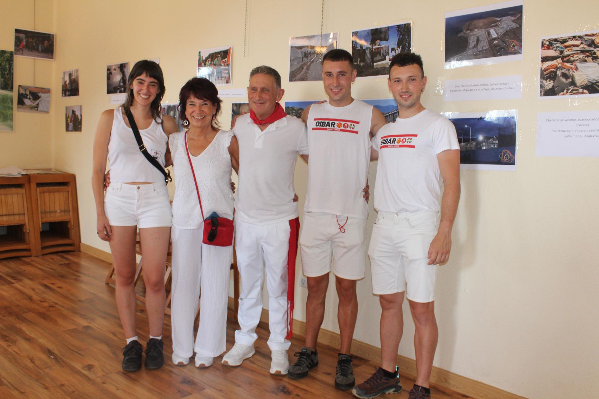 Fotos del inicio de las fiestas de Aibar