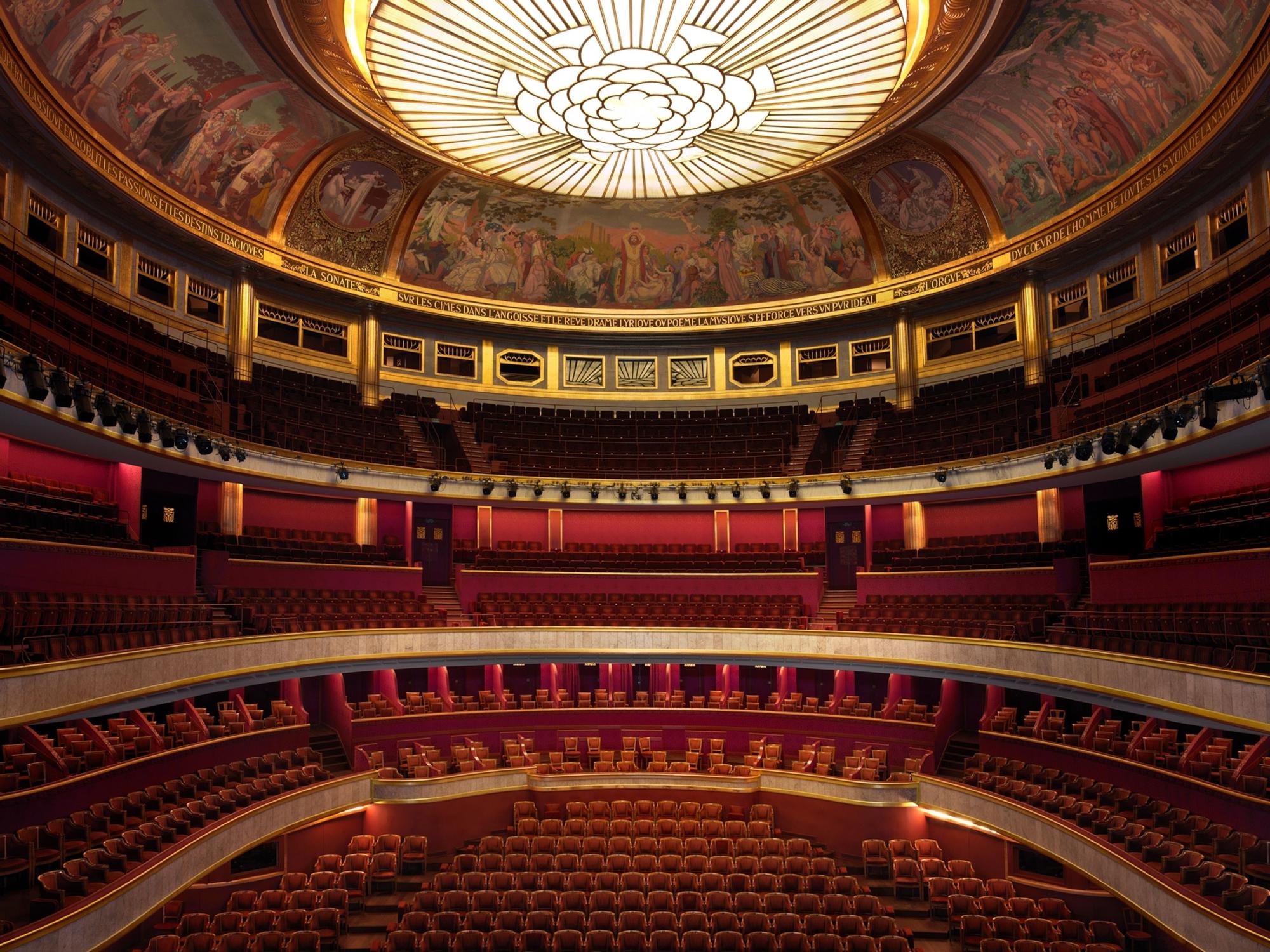 Interior del Teatro de la Ópera.