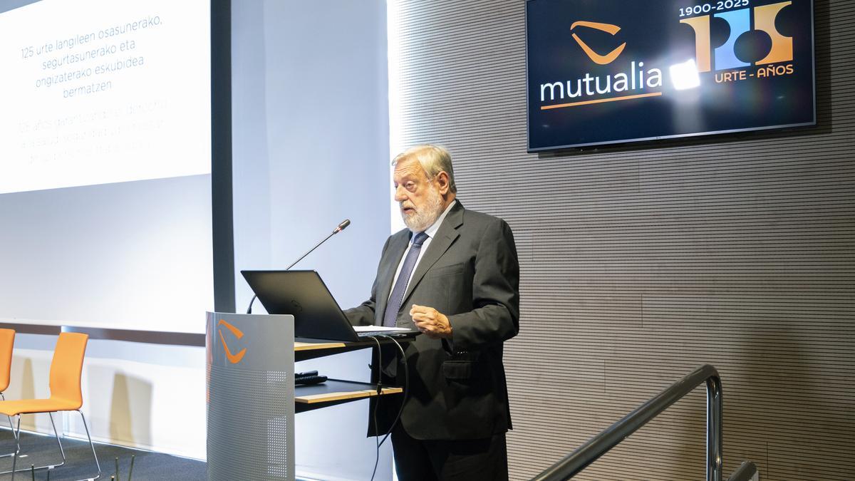 Urtsa Errazti, presidente de Mutualia
