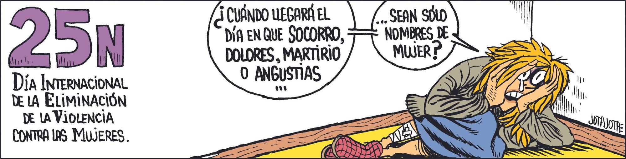 La tira de Jota Jota.