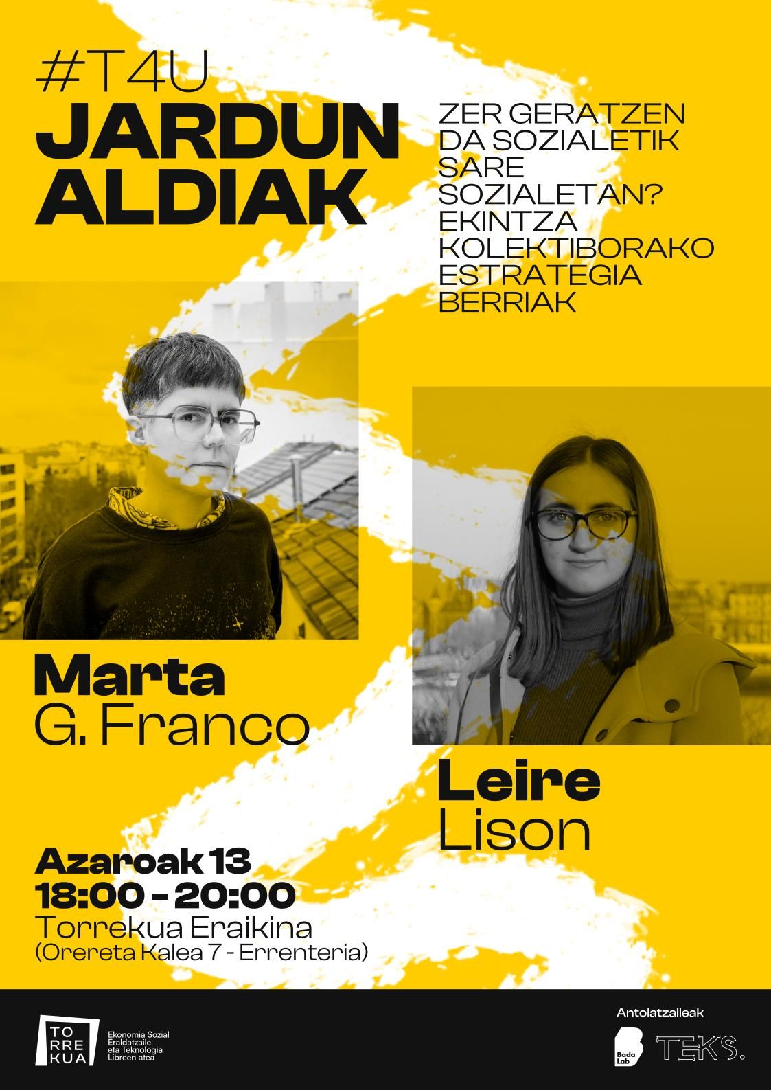 Cartel de la jornada