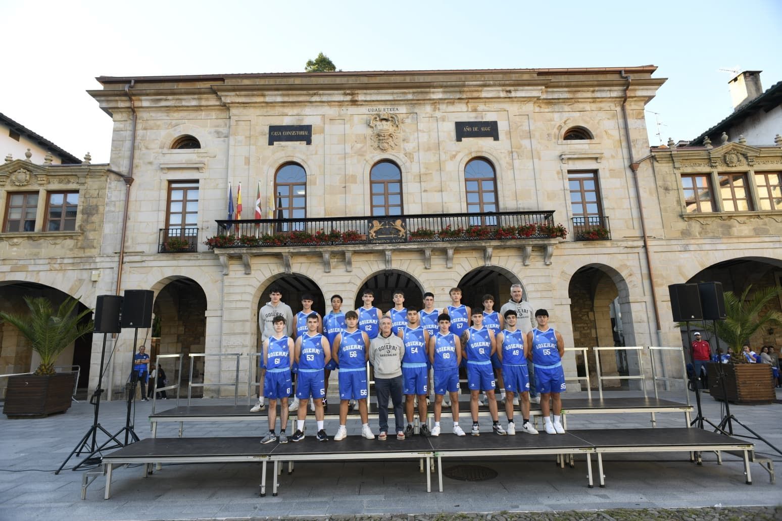 Presentación de los clubes deportivos de Urretxu y Zumarraga