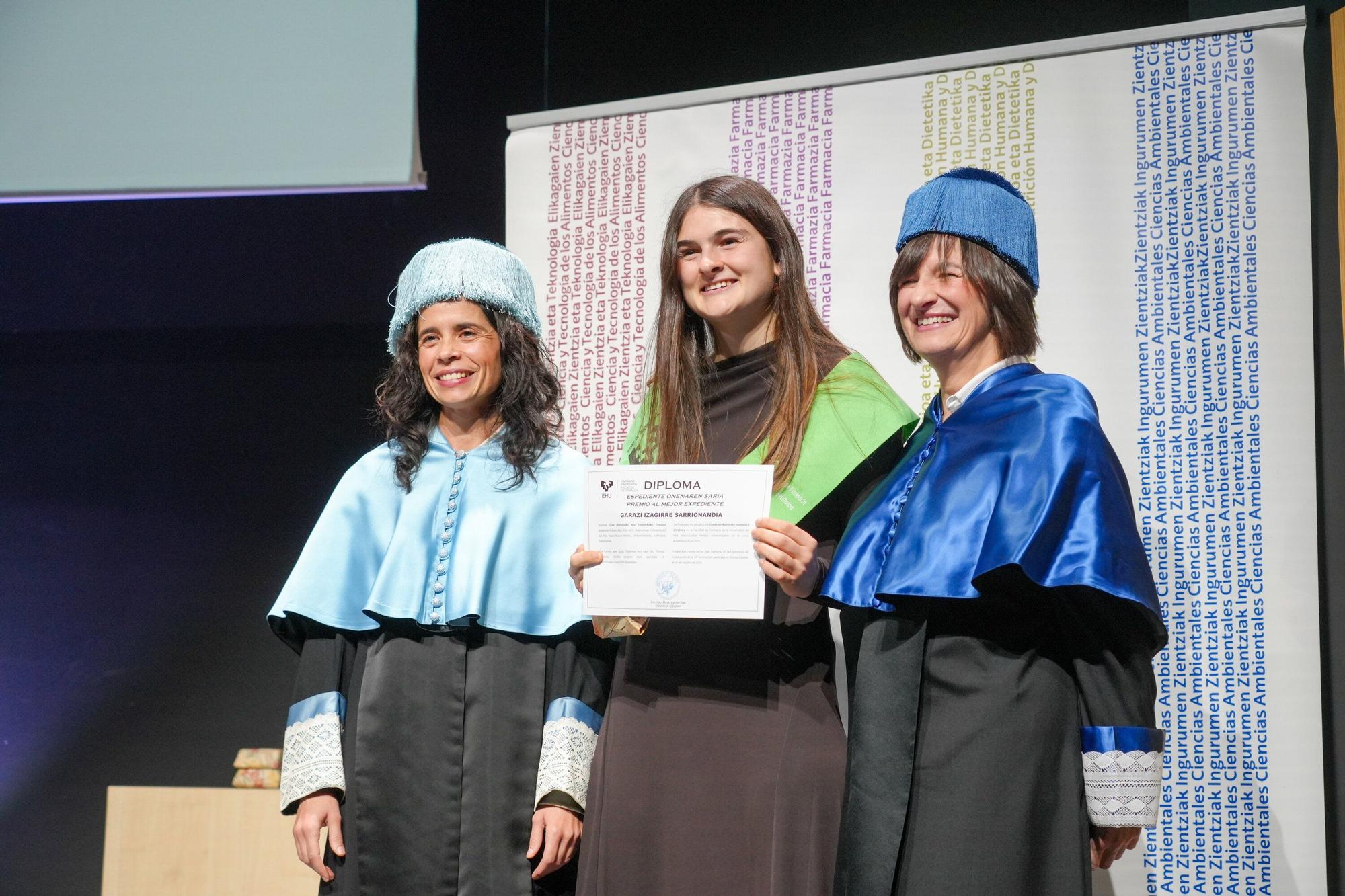 En imágenes: Graduación de la Facultad de Farmacia de la EHU