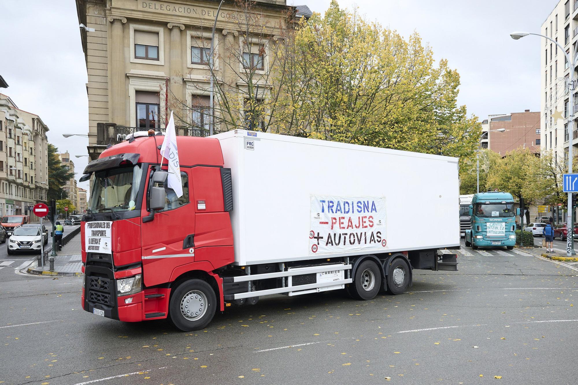 Fotos de la camionada en Pamplona (sábado 8 de noviembre de 2025)