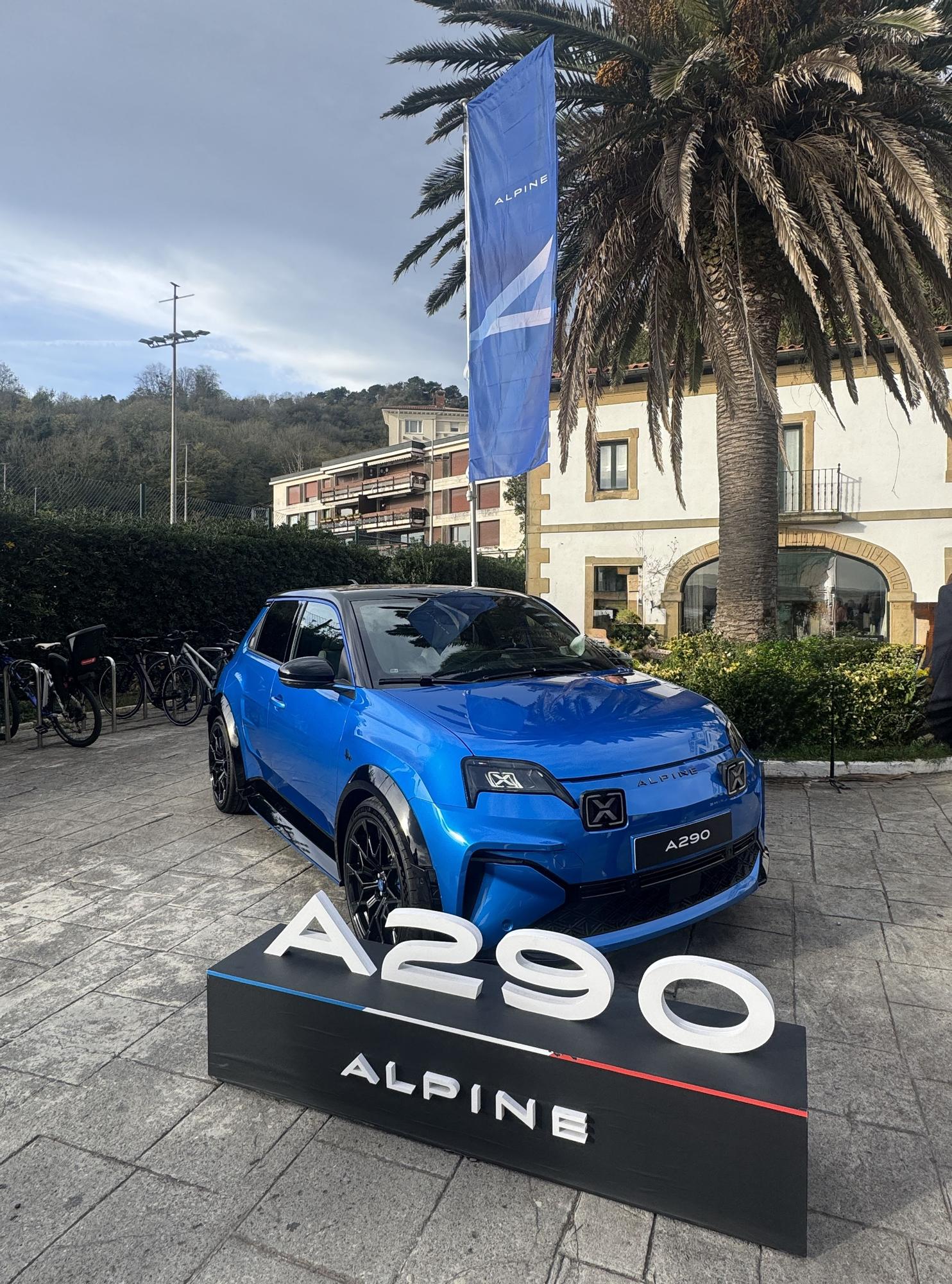 La llegada de Alpine a Donostia