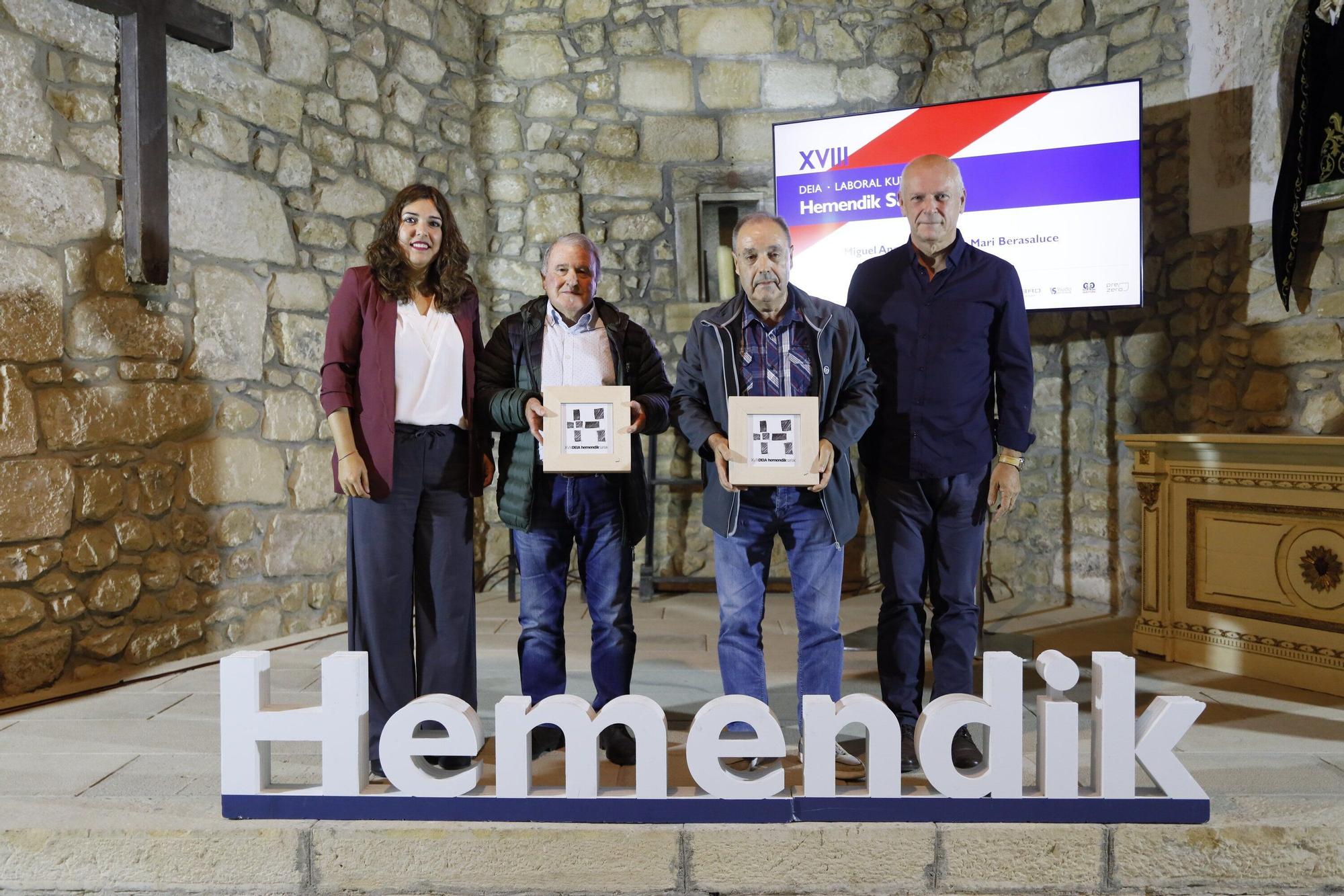 En imágenes: así ha sido la gala DEIA Laboral Kutxa Hemendik Sariak de Durangaldea