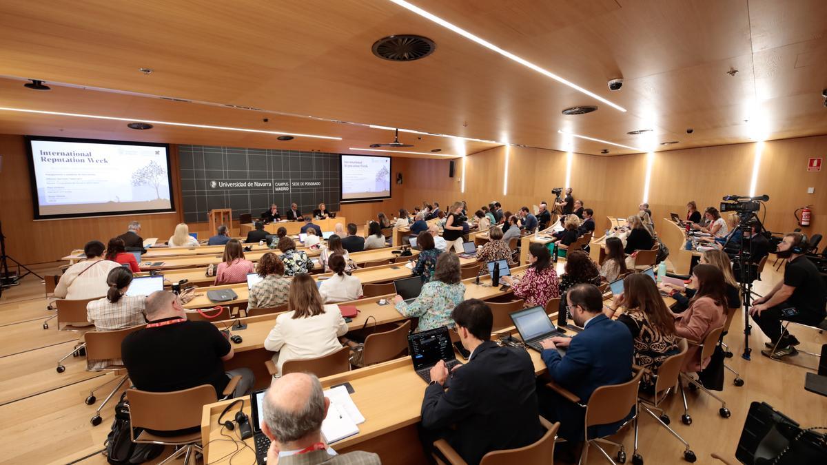 El Congreso sobre reputación se celebró en la sede madrileña de la Universidad de Navarra.