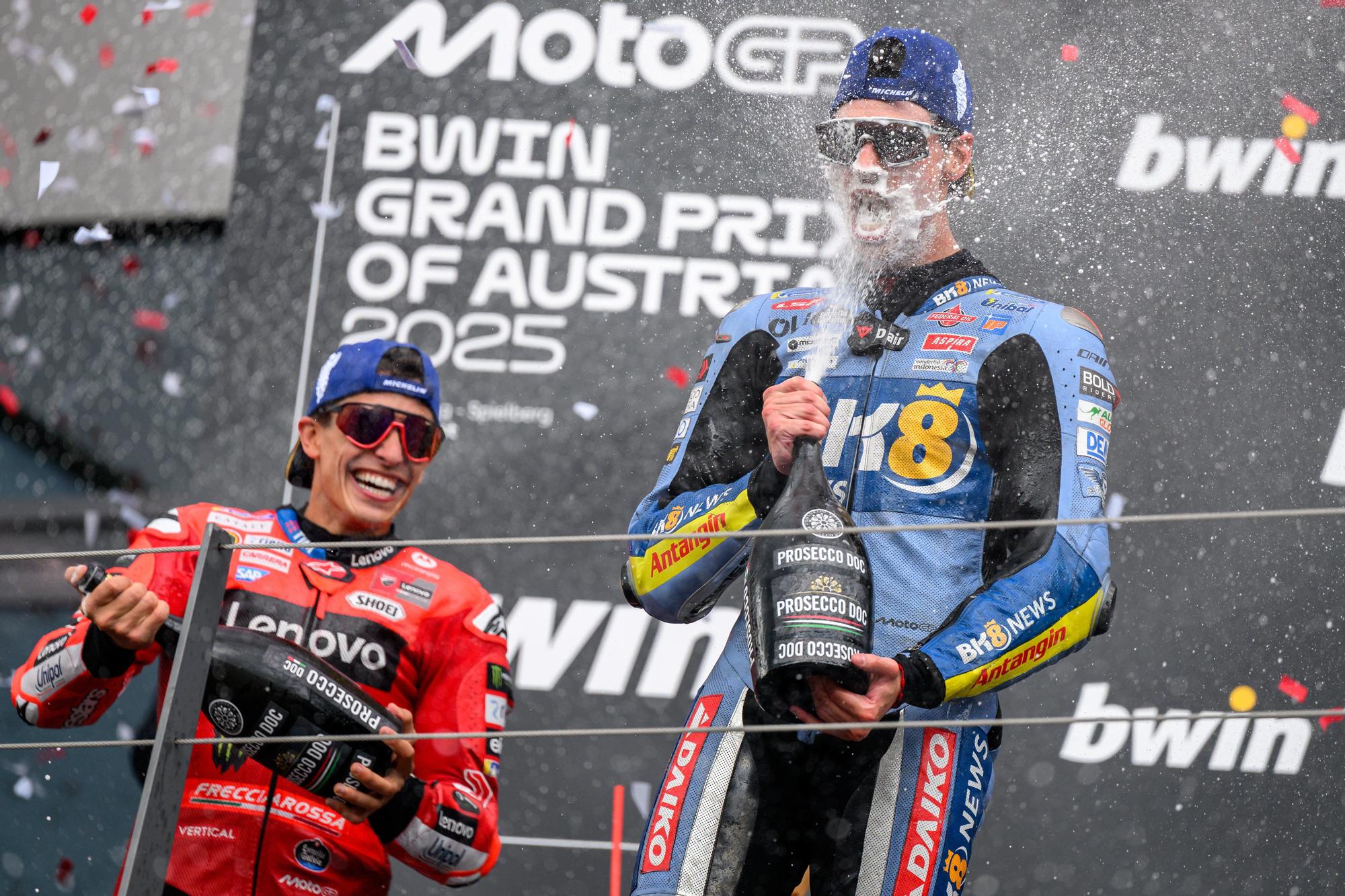 El Gran Premio de Austria de MotoGP 2025, en imágenes