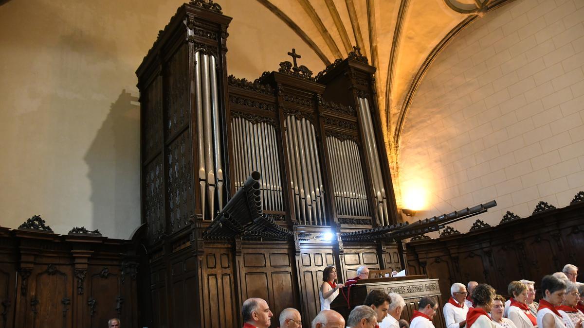 El histórico órgano Roqués de Lesaka se encuentra en la iglesia de San Martín de Tours.