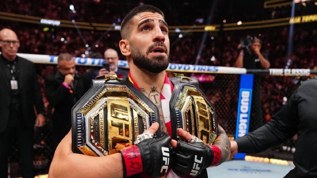 Ilia Topuria noquea a Oliveira y logra su segundo cinturón de la UFC.