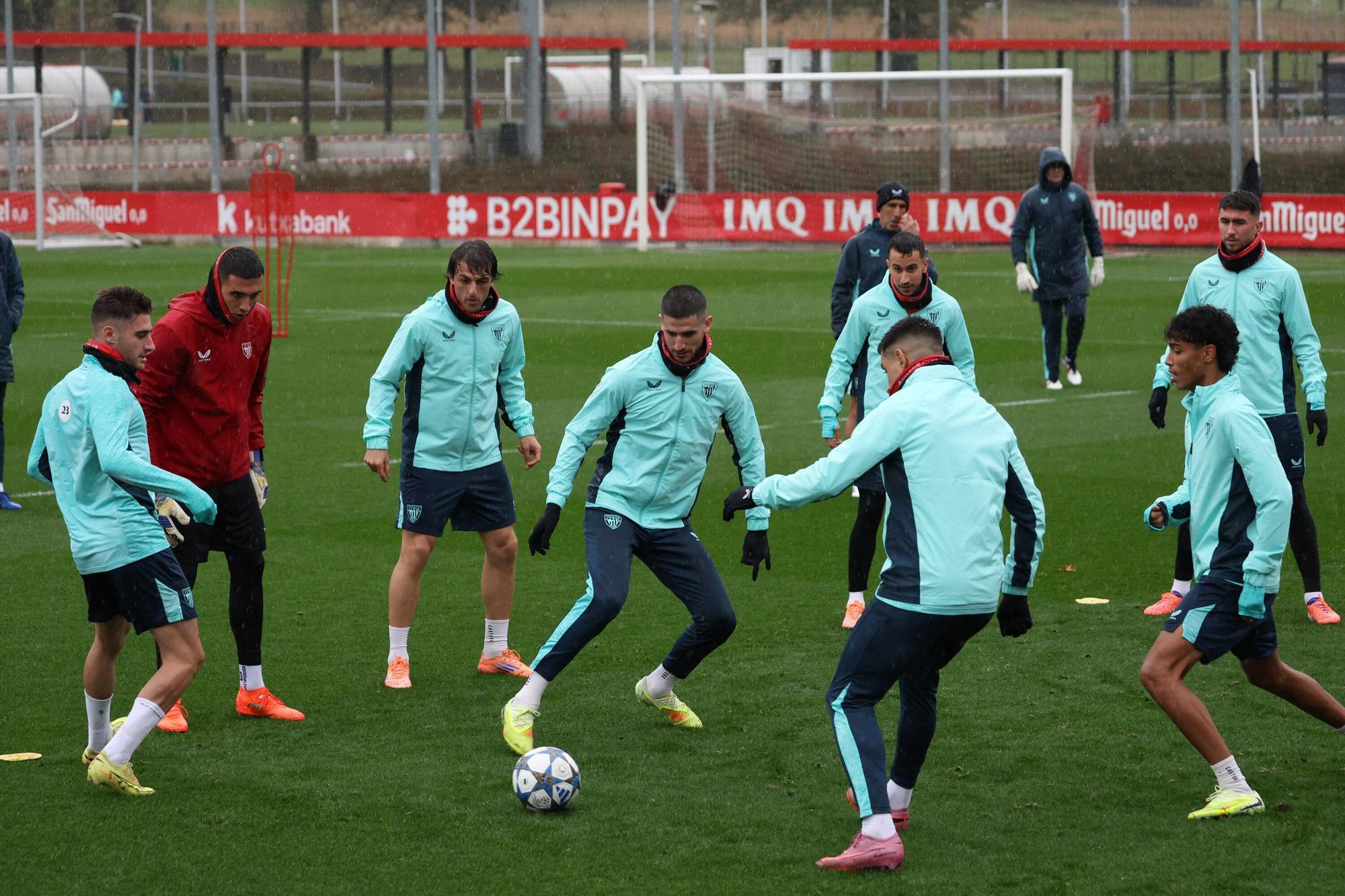 Entrenamiento del Athletic en Lezama