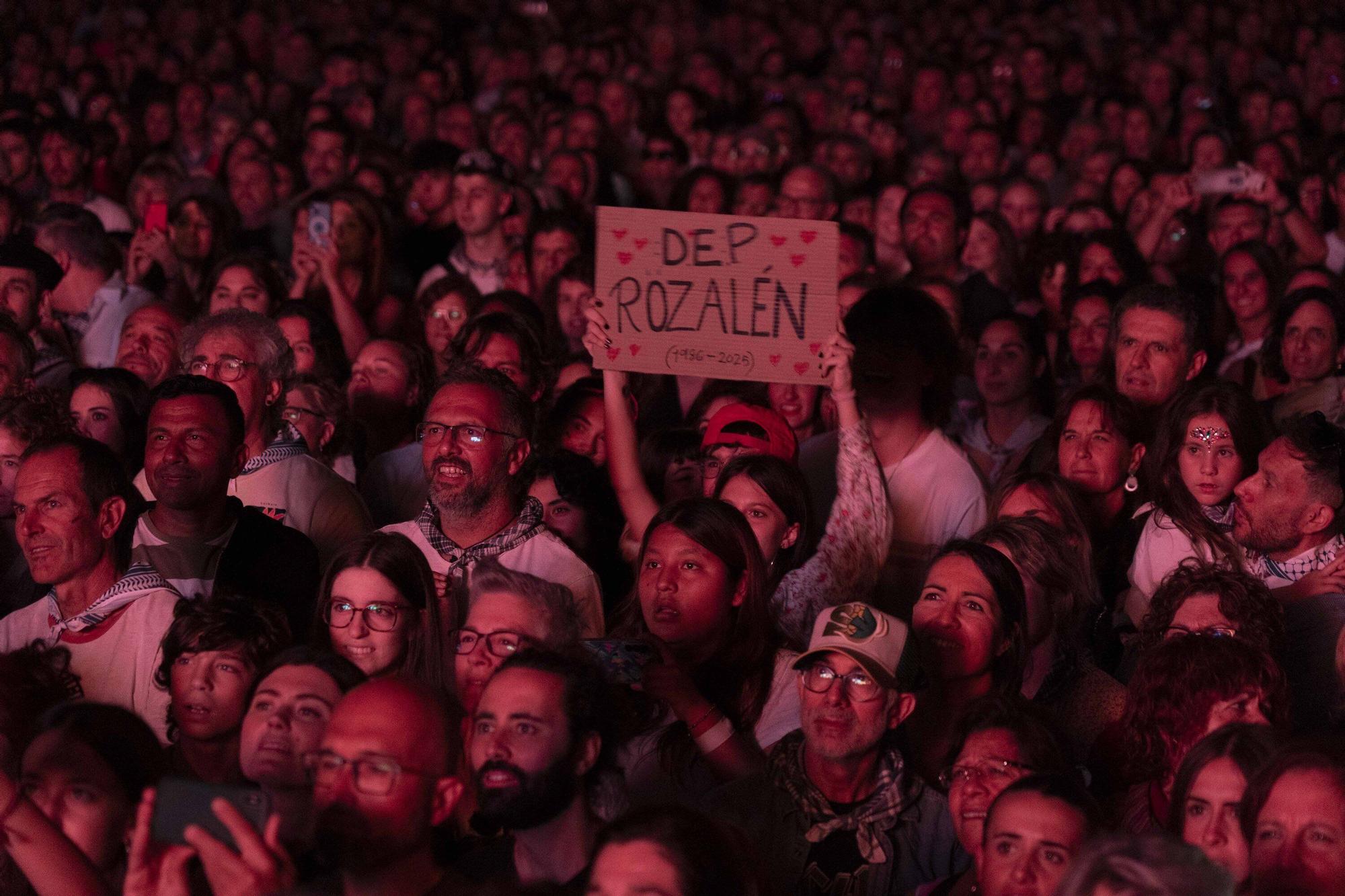 En imágenes: Rozalén encandila al público de Los Fueros