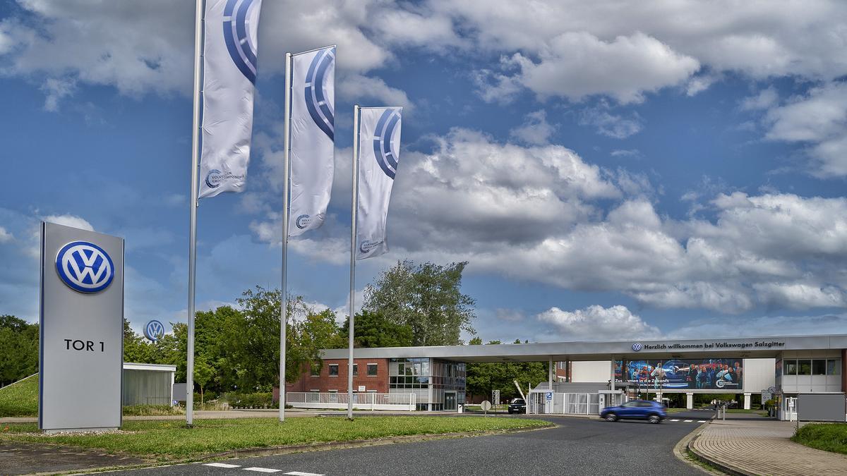 La planta de Volkwagen en Salzgitter.