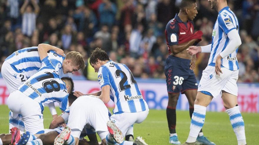 Copa del Rey: Osasuna solo ha eliminado una vez a la Real Sociedad
