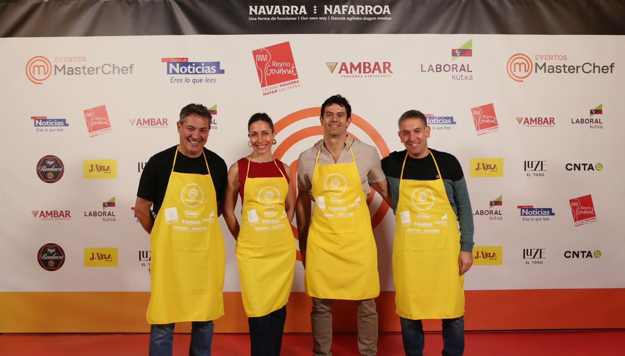 Los 20 equipos participantes en Eventos MasterChef Navarra