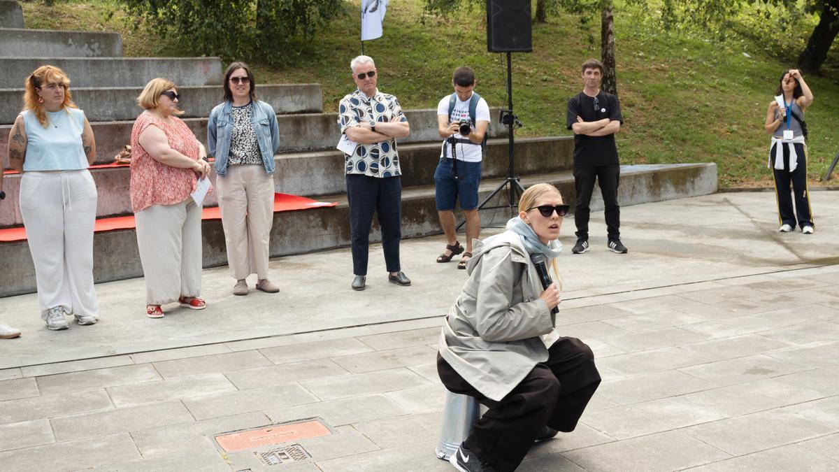 Actuación de Helena Wilhelmsson. / Pasaiako Udala