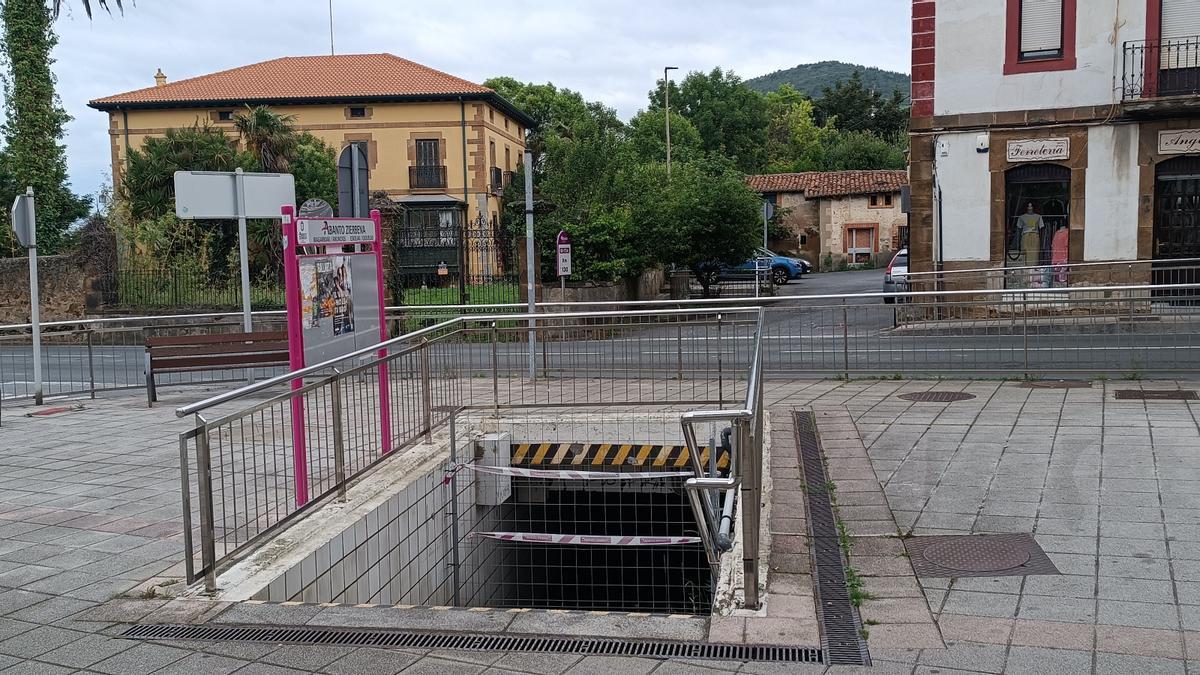 Imagen del paso soterrado de Ambrosio de los Heros.