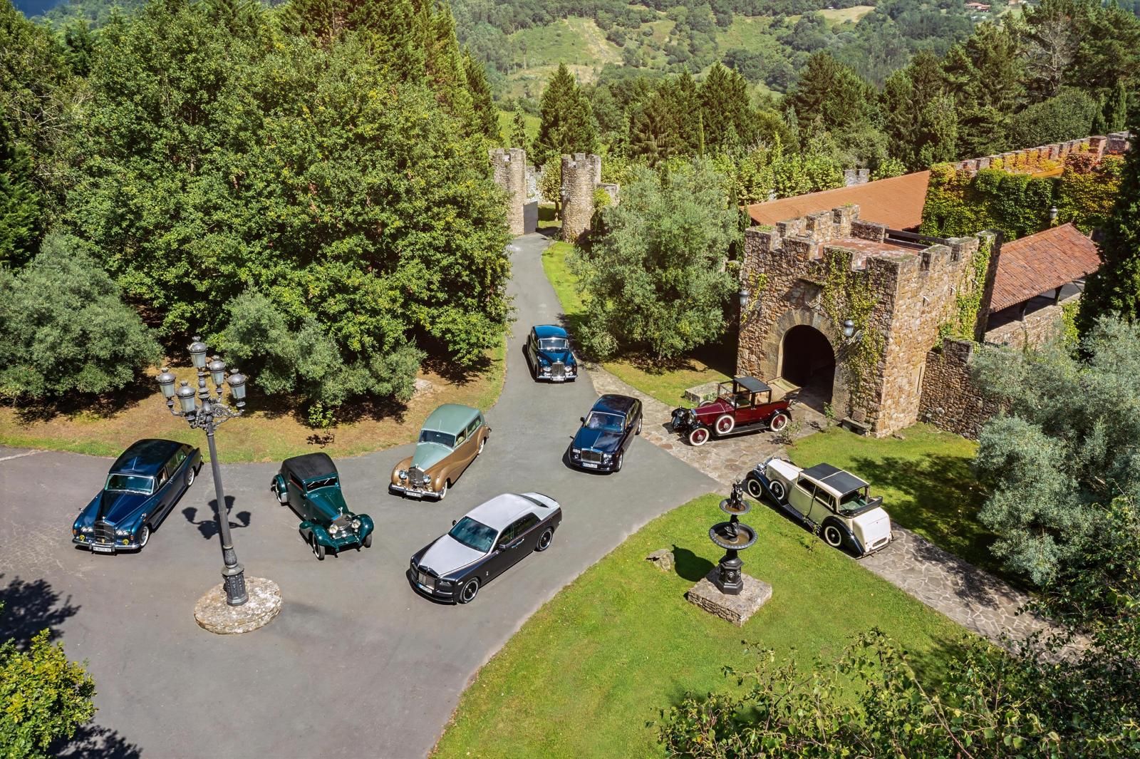 En imágenes: celebración del centenario de los Rolls-Royce Phantom Torre Loizaga
