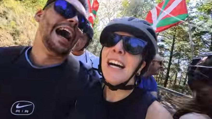 Inés Hernand alucina tras visitar las fiestas de esta localidad vasca