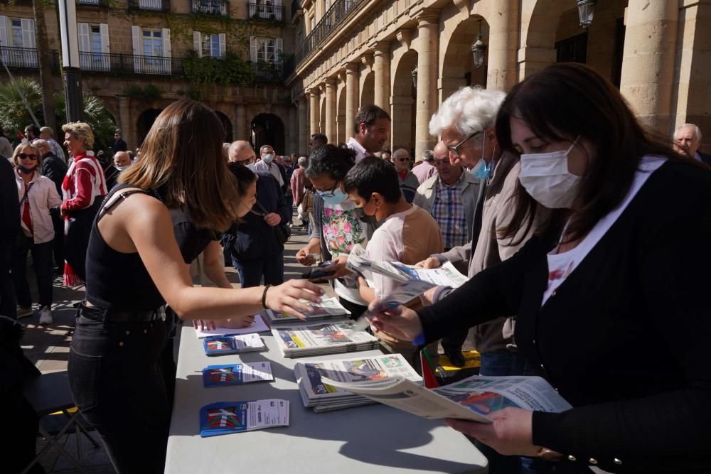 El Aberri Eguna regresa a las calles de Bilbao