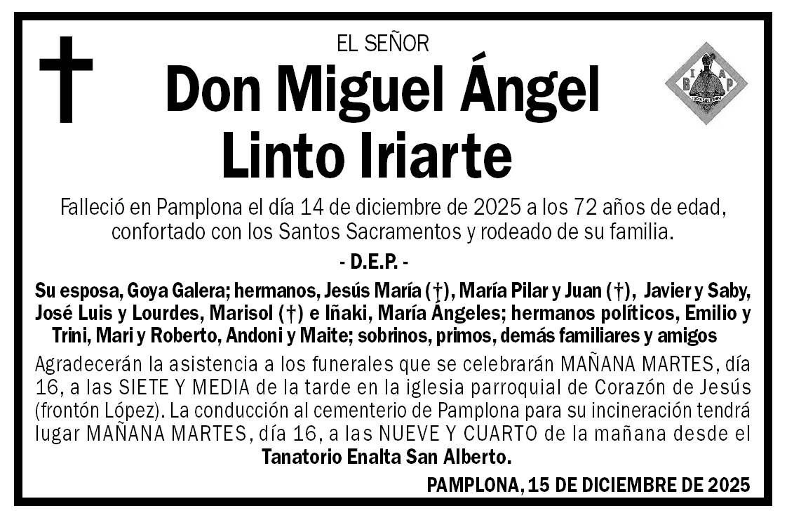 Miguel Ángel Linto Iriarte