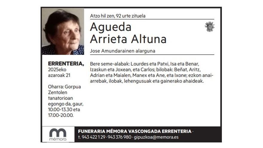 Agueda Arrieta Altuna