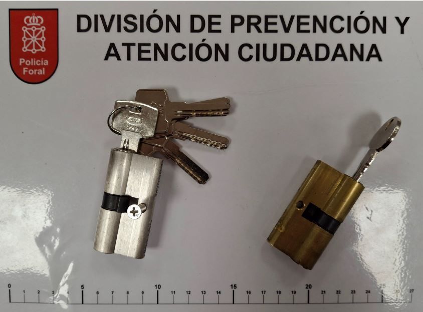 Bombines para cambio de cerradura.