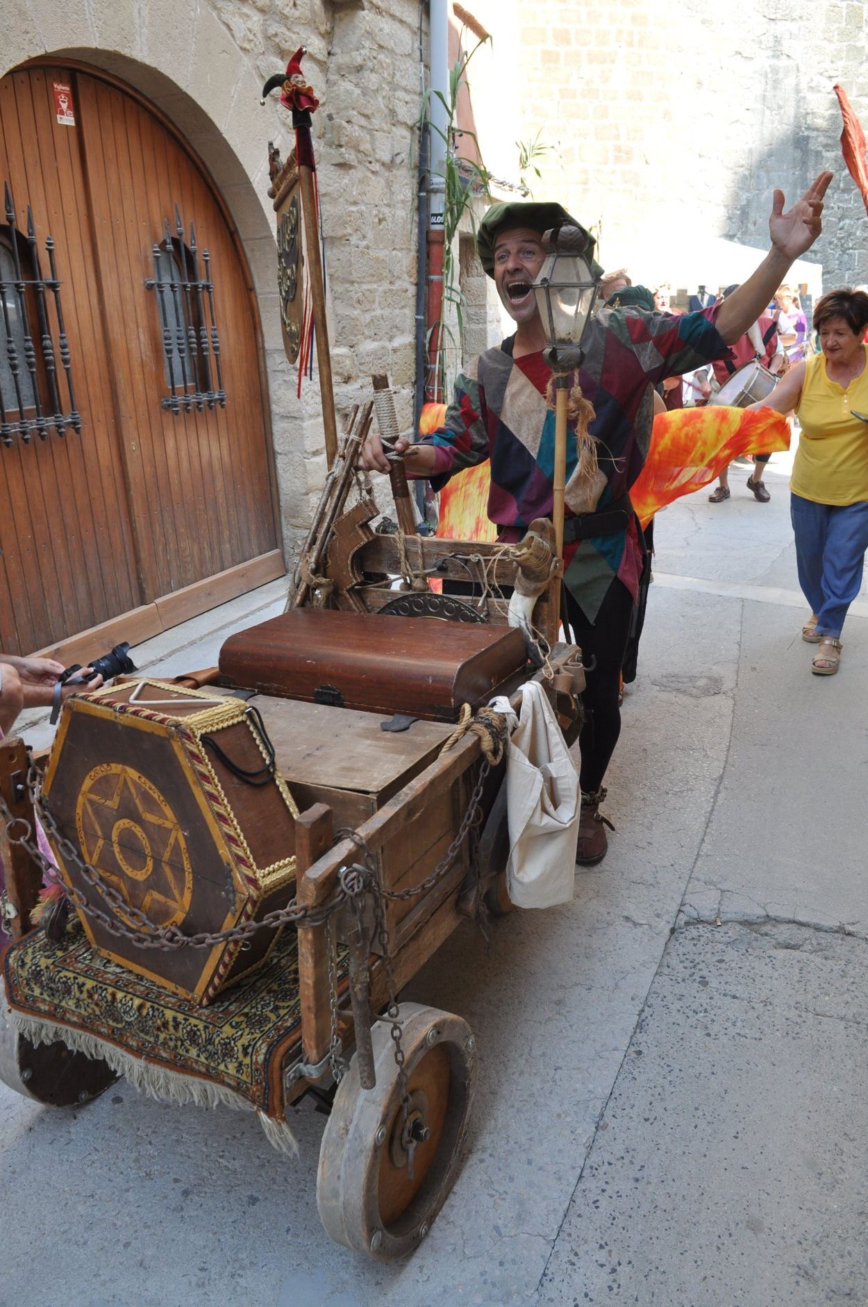 Fotos de las fiestas medievales de Olite
