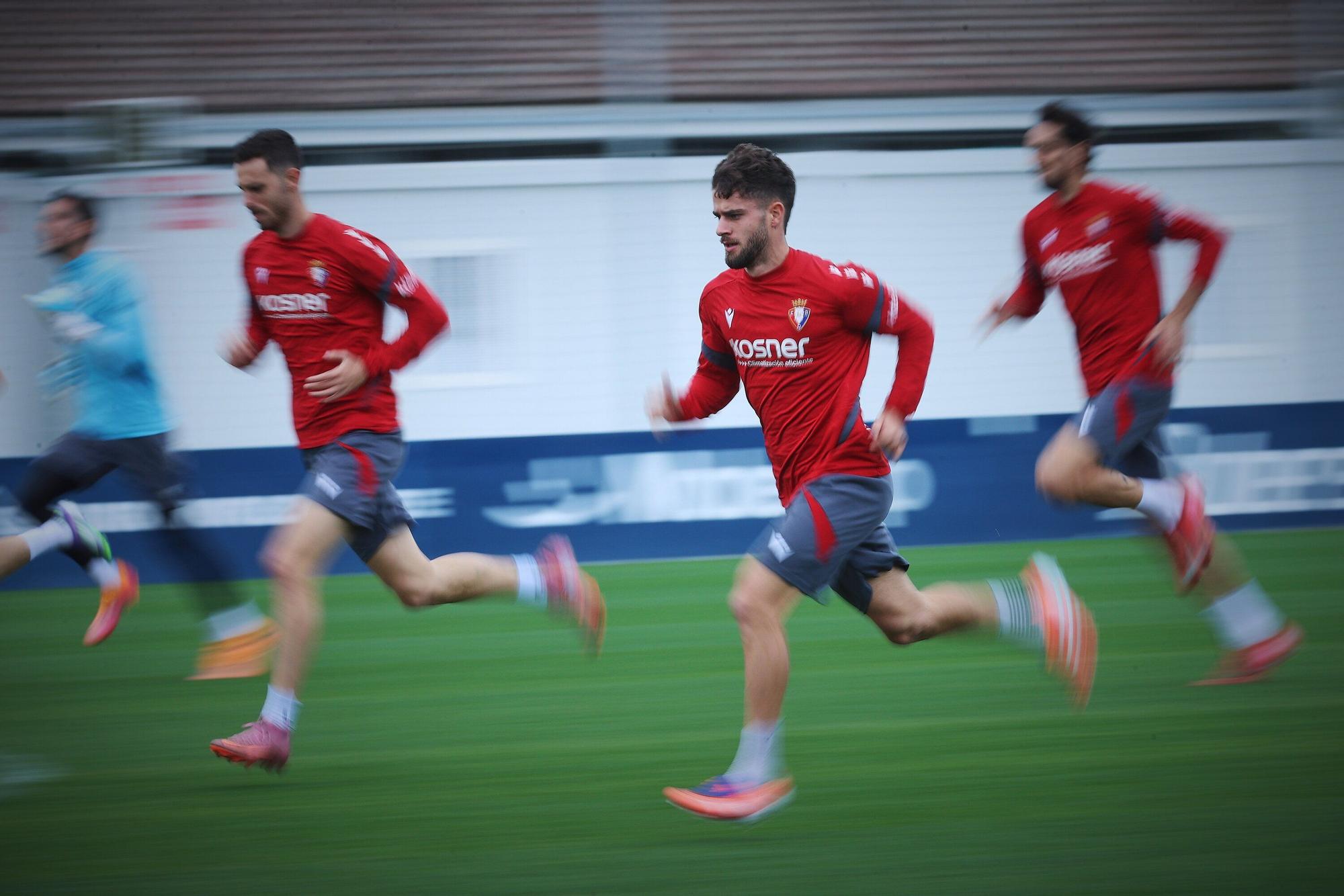 Fotos del entrenamiento de Osasuna de este 13 de noviembre