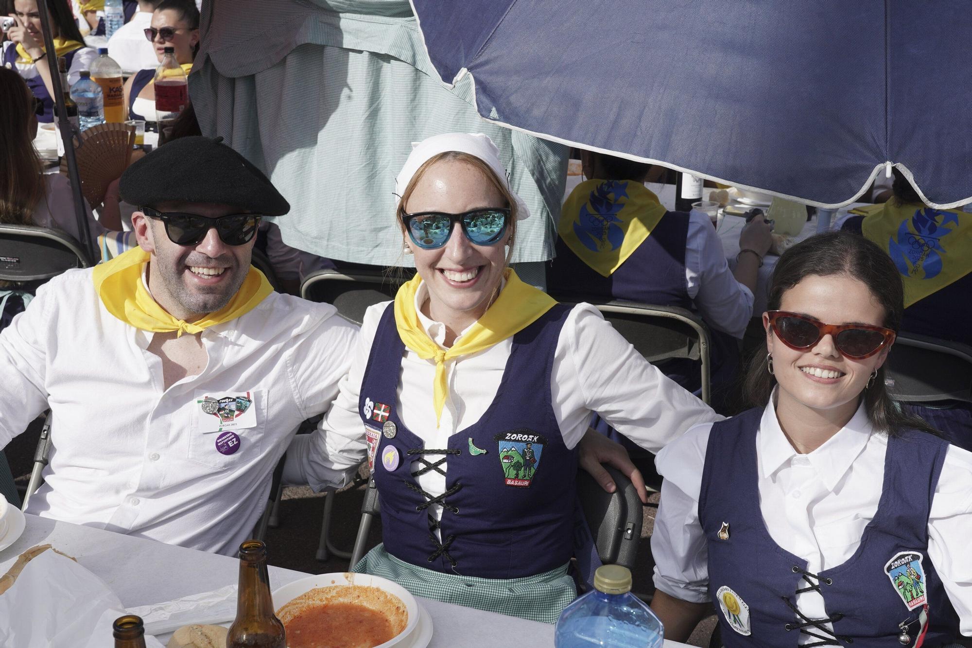 Más de 3.600 personas en la comida de cuadrillas de Basauri: “Es es indescriptible, se nos está yendo de las manos”