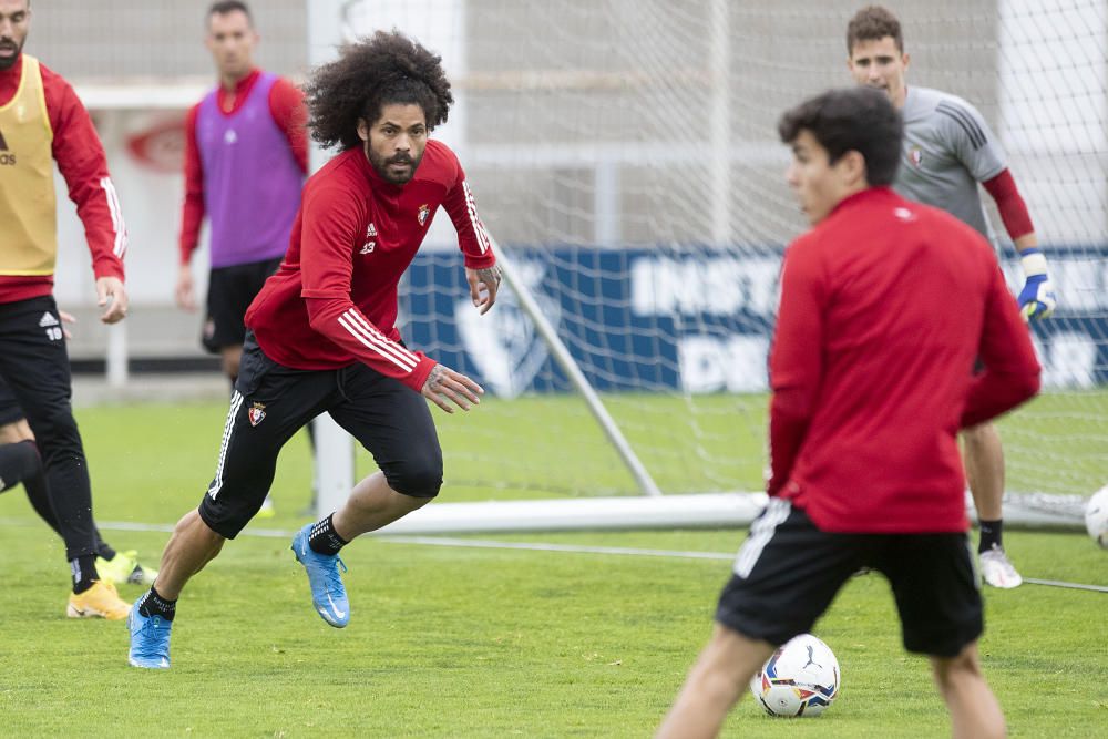 Entrenamiento de Osasuna del 10 de abril
