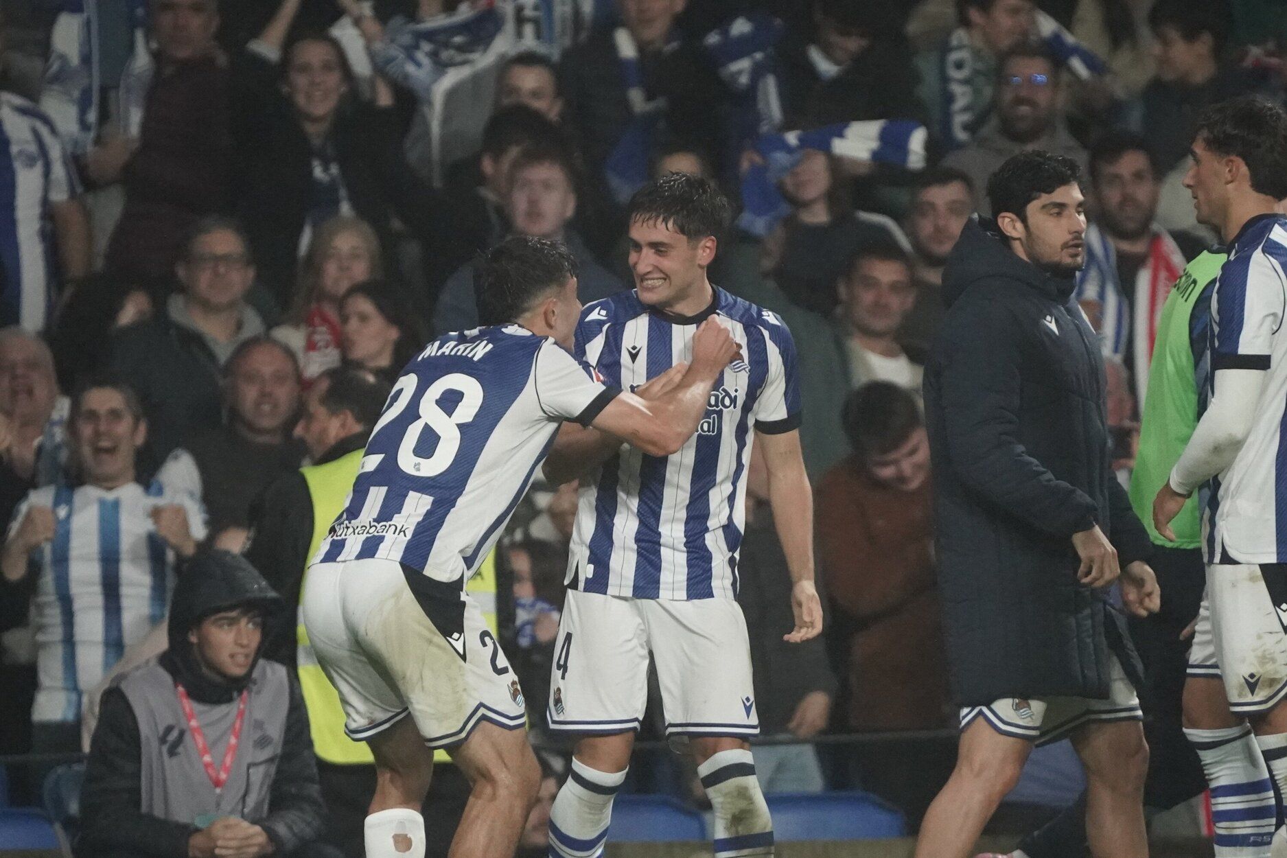 Las mejores imágenes del partido entre la Real y el Athletic