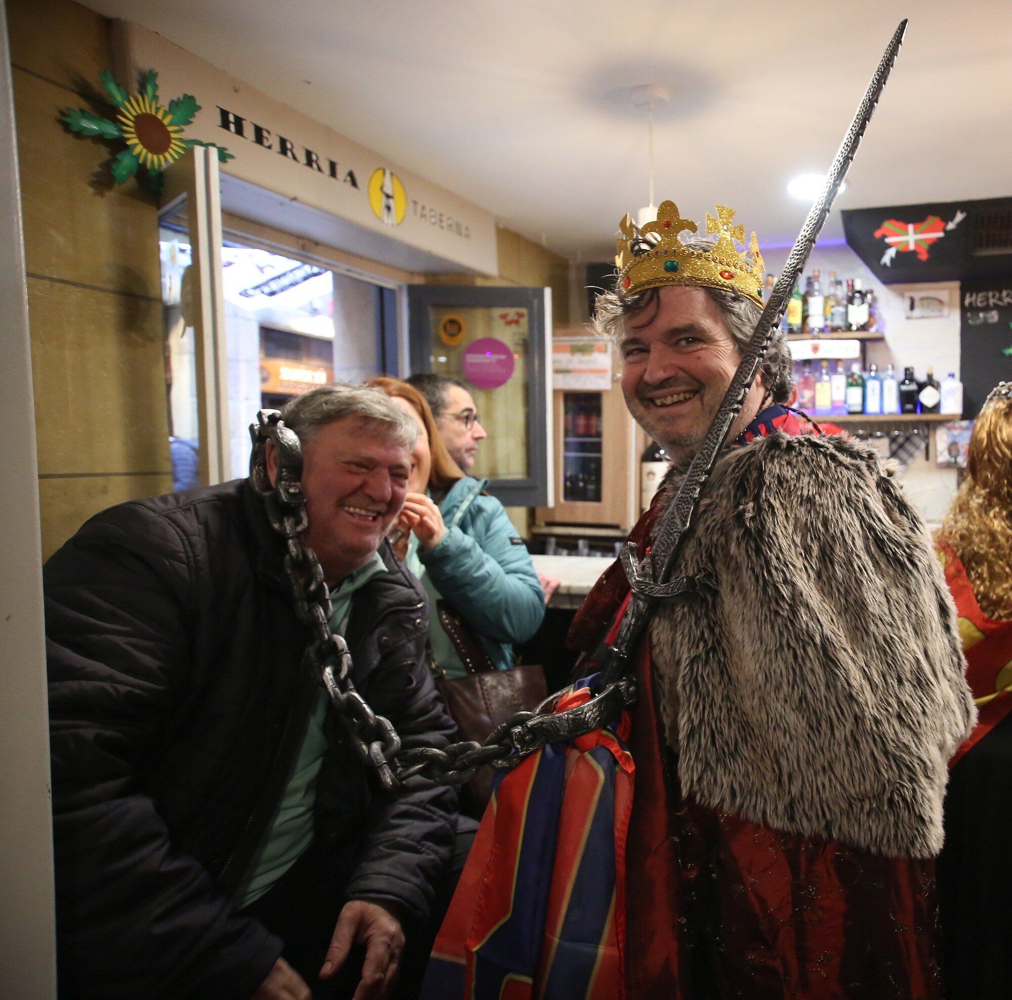 Carnaval rojillo en Donosti