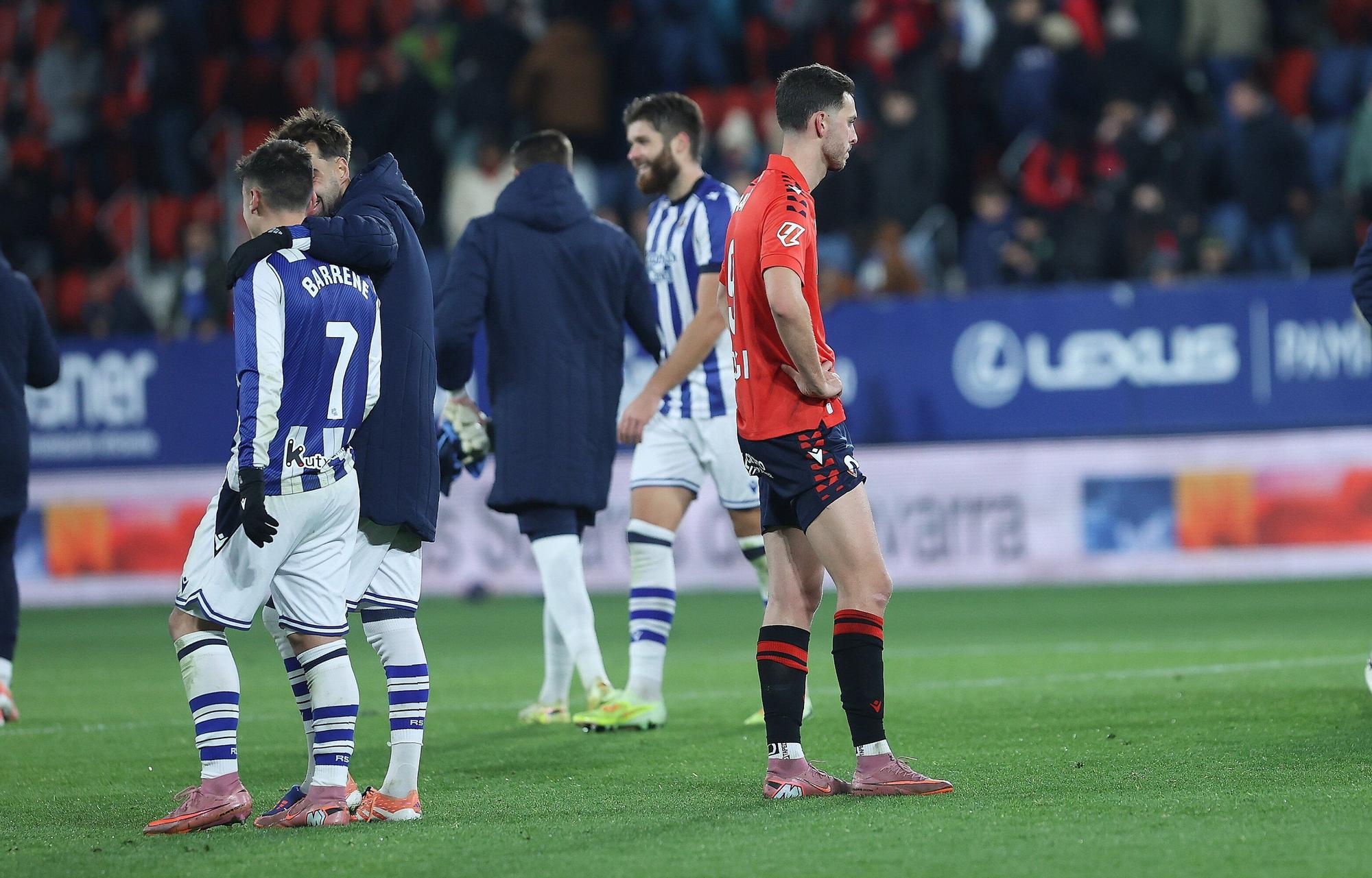 Osasuna - Real Sociedad, en las fotos de Oskar Montero