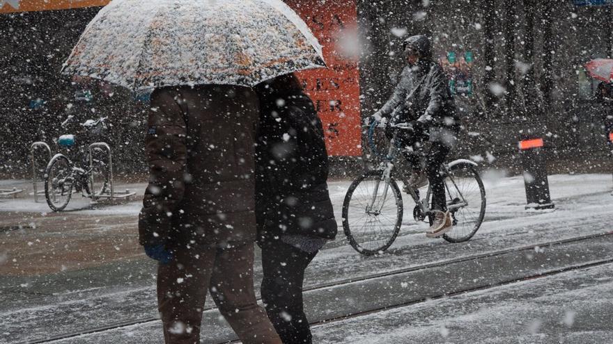 Vitoria desactiva el plan de preemergencia de Nevadas