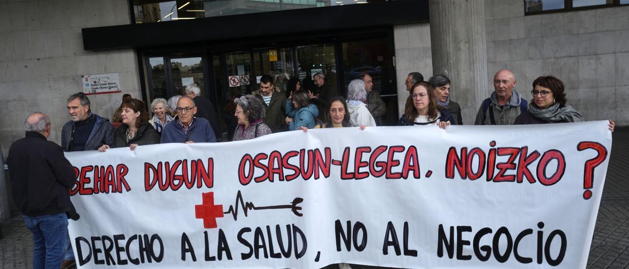 La Plataforma Navarra de Salud reclama que se aumente el presupuesto
