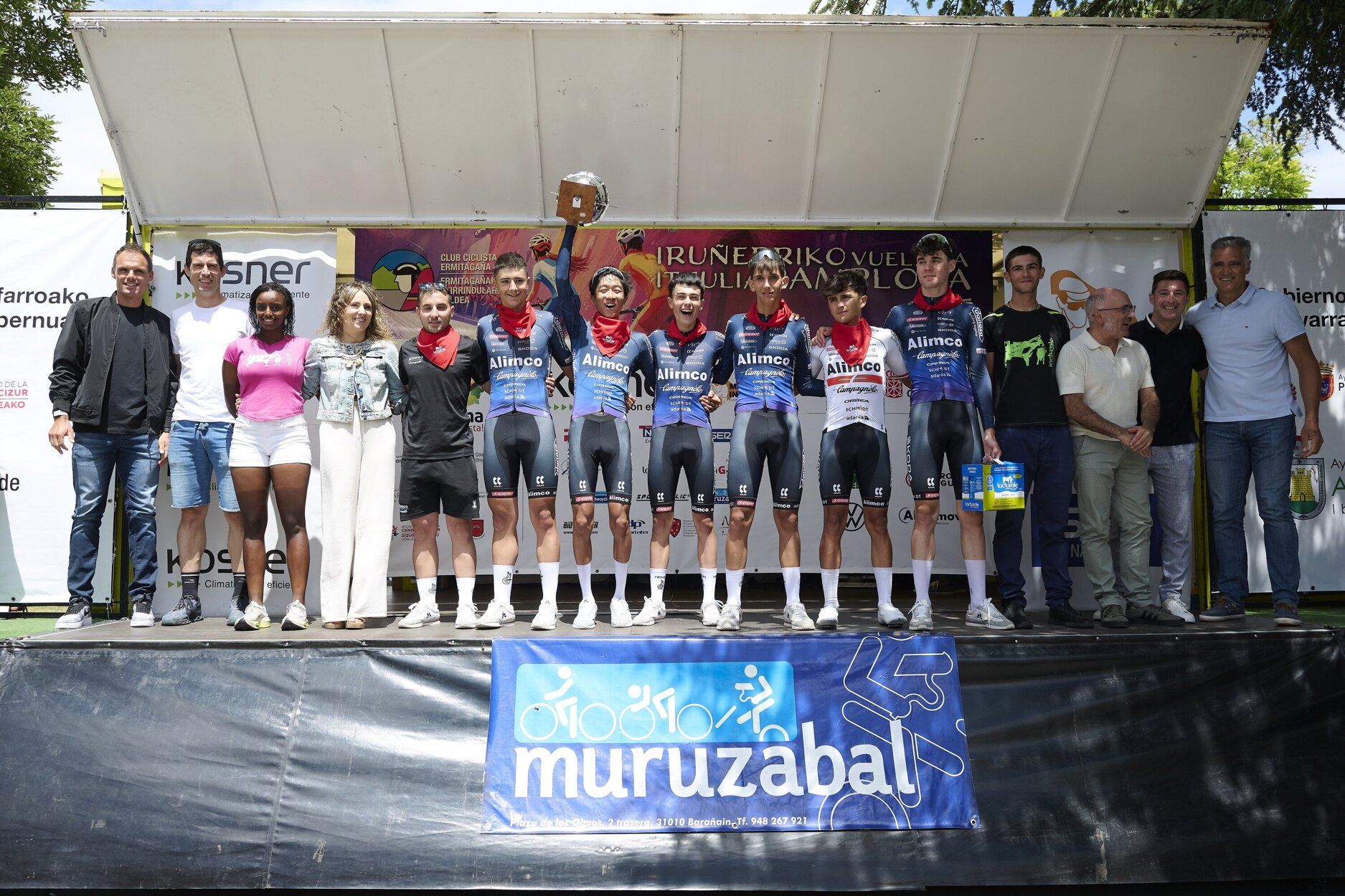 Fotos del final de la Vuelta a Pamplona